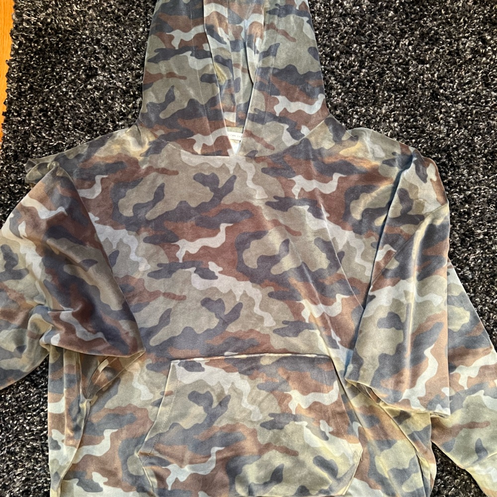 velvet hoodie